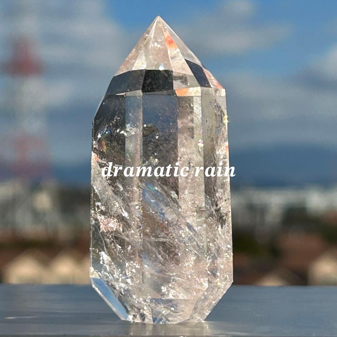 ピンククォーツ ポイント 天然石 置物