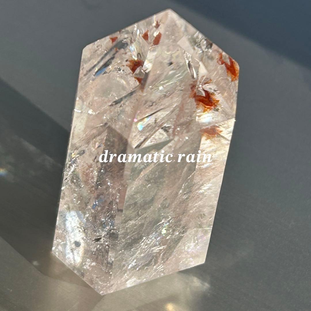 ピンククォーツ ポイント 天然石 置物