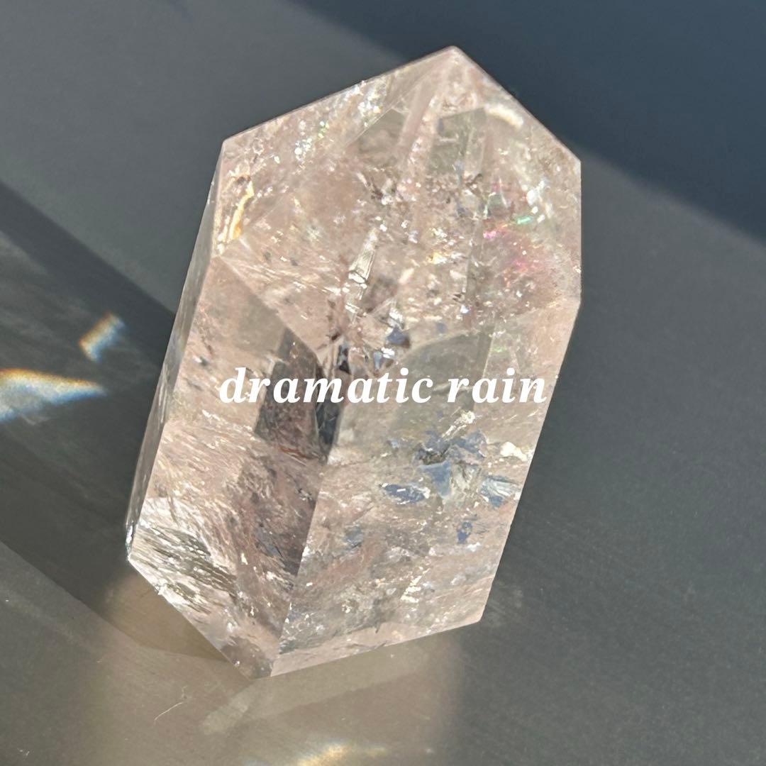 ピンククォーツ ポイント 天然石 置物