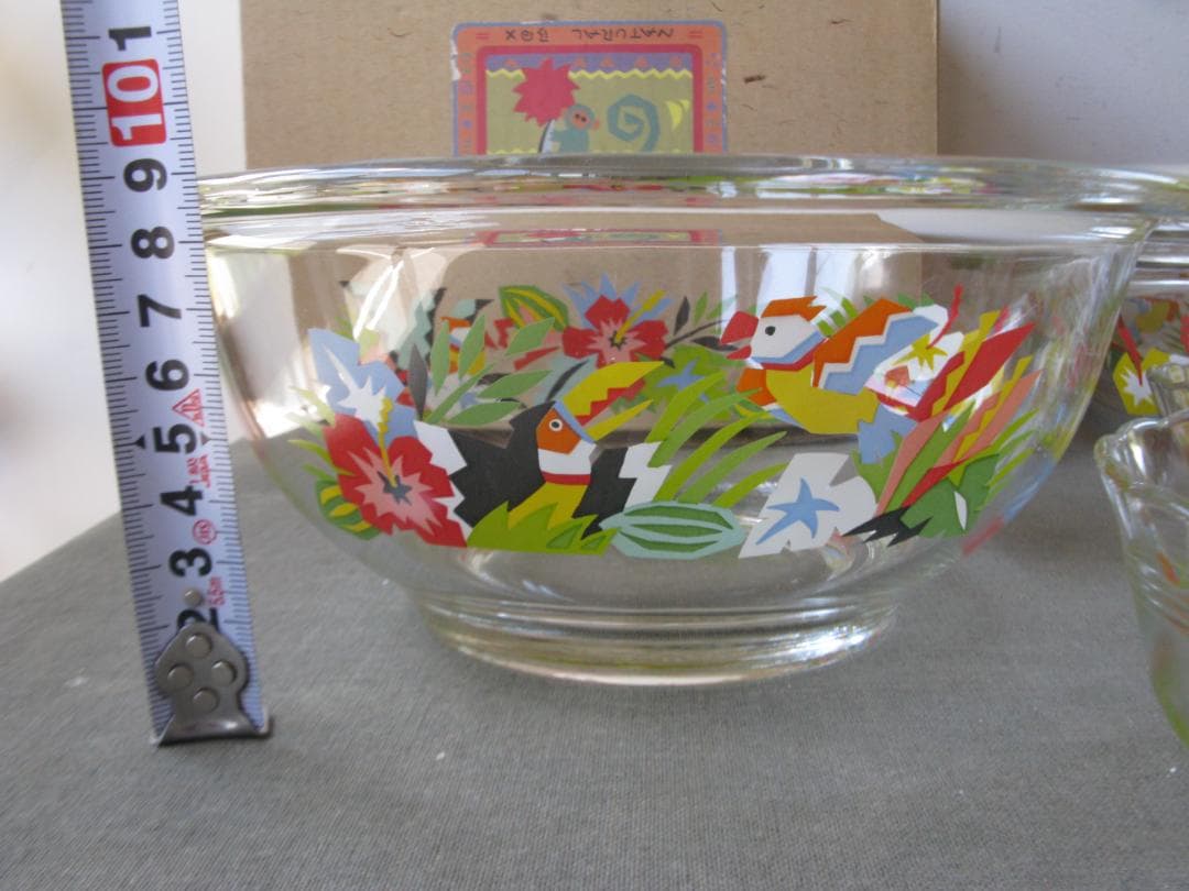 【Lanikai】☆　PYREX　トロピカル柄　昭和レトロ　超レア　☆