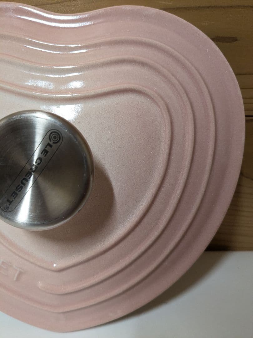 Le Creuset　ル・クルーゼ　ココット　ダムール　パウダーピンク　18cm