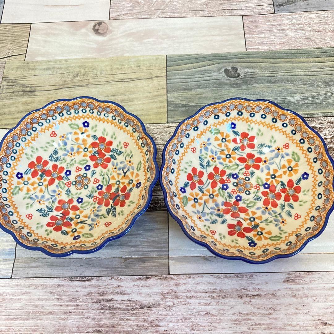 ポーリッシュポタリー　ポーランド食器　まとめ売り　8点セット