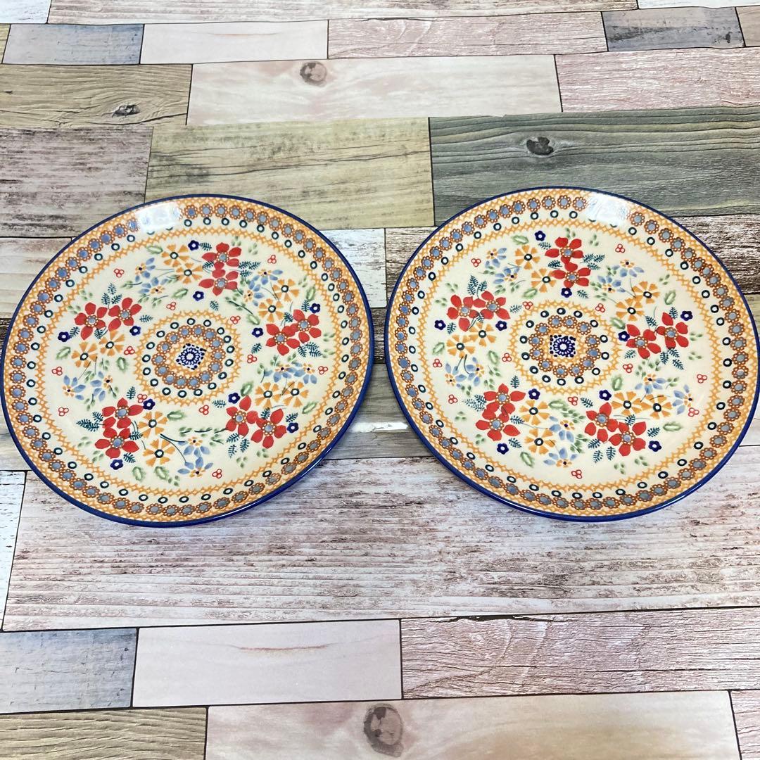 ポーリッシュポタリー　ポーランド食器　まとめ売り　8点セット