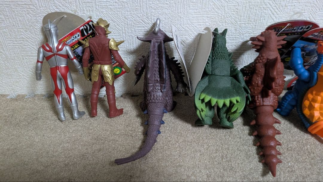 ウルトラマンエース ウルトラヒーロー500 ウルトラ怪獣500 ソフビ
