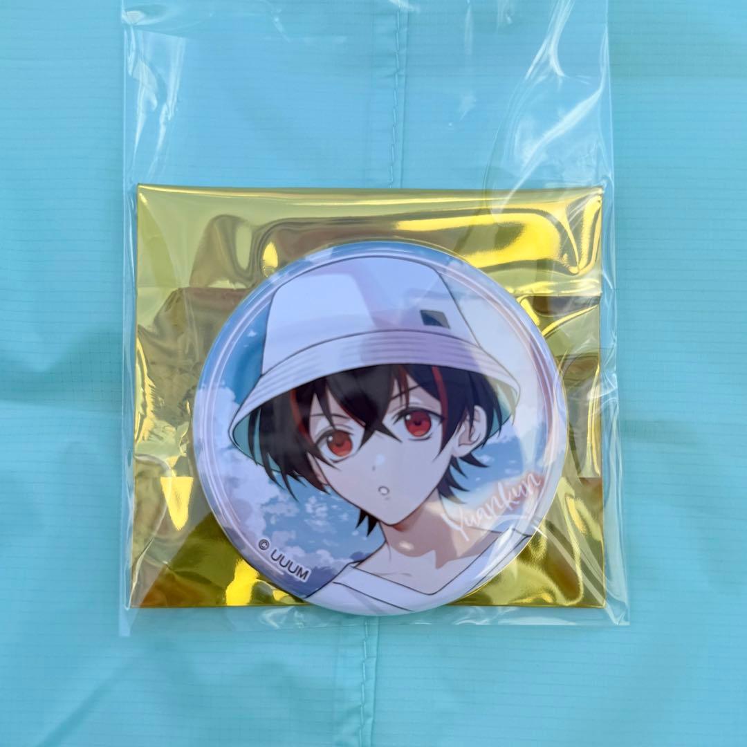 ゆあんくん 】 カラフルピーチ ひらかたパーク 缶バッジ からぴち