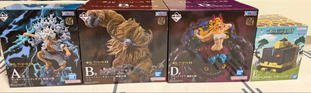 一番くじ ワンピース EX 悪魔を宿す者達 vol.3セット