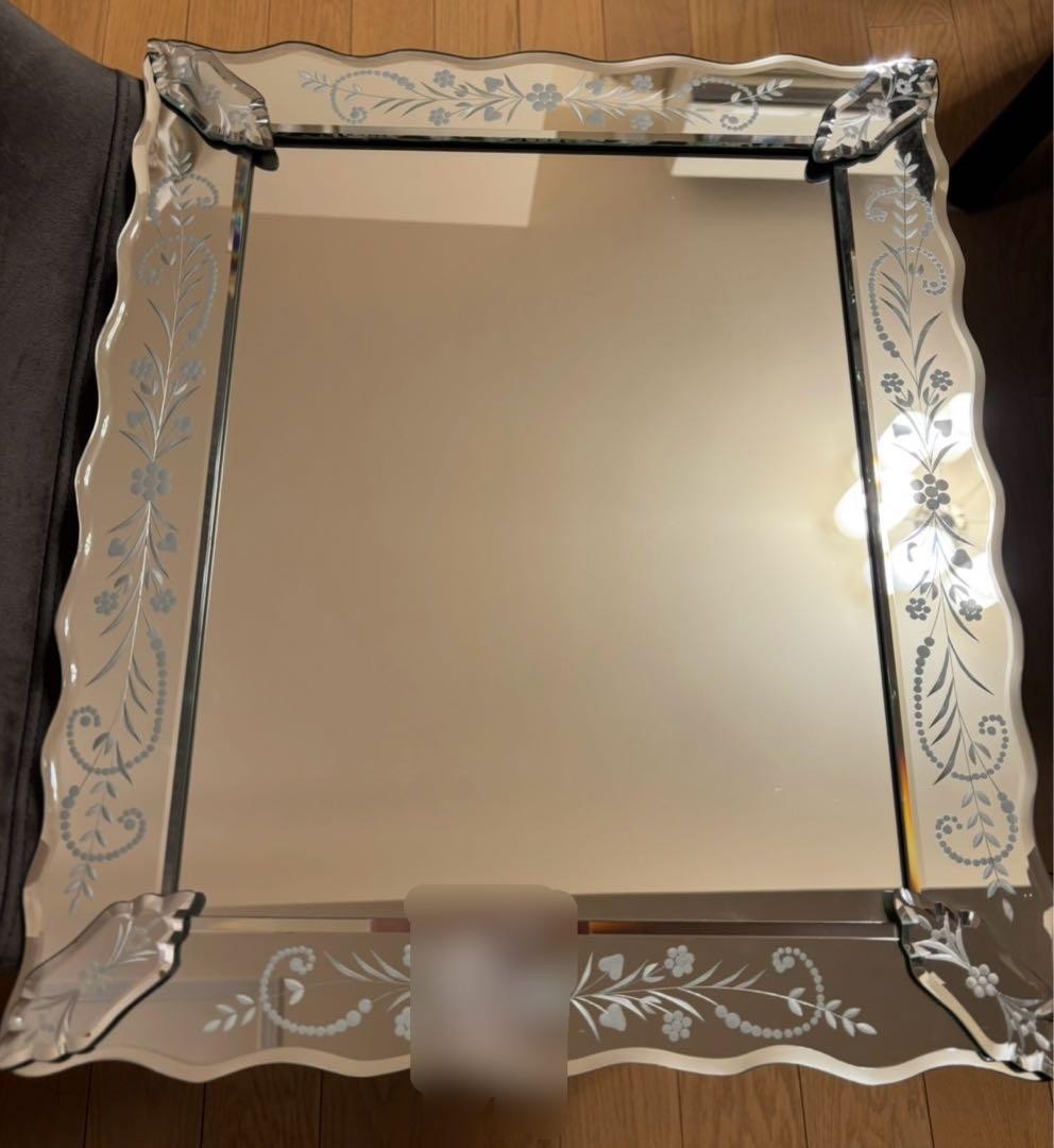 ローラアシュレイ♡壁掛けミラー　鏡　美品