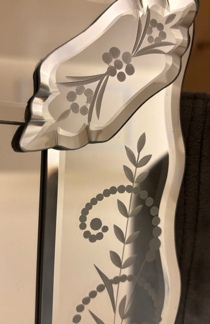 ローラアシュレイ♡壁掛けミラー　鏡　美品