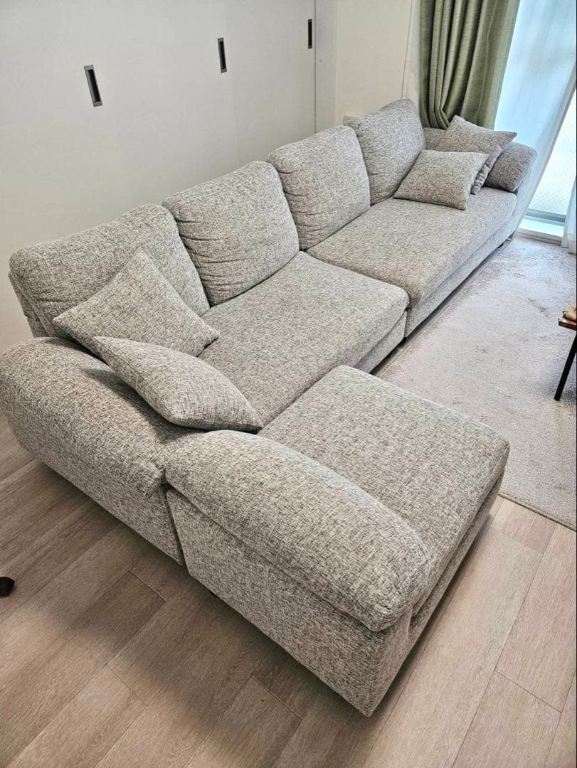 ①【送料込みセット売り】CARLO GRANDE カウチソファ