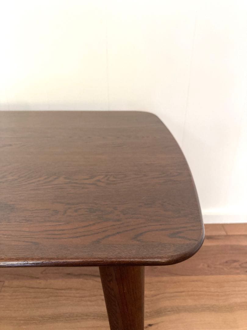 【メンテ済】上質なローテーブル　IDC大塚家具　ナラ材