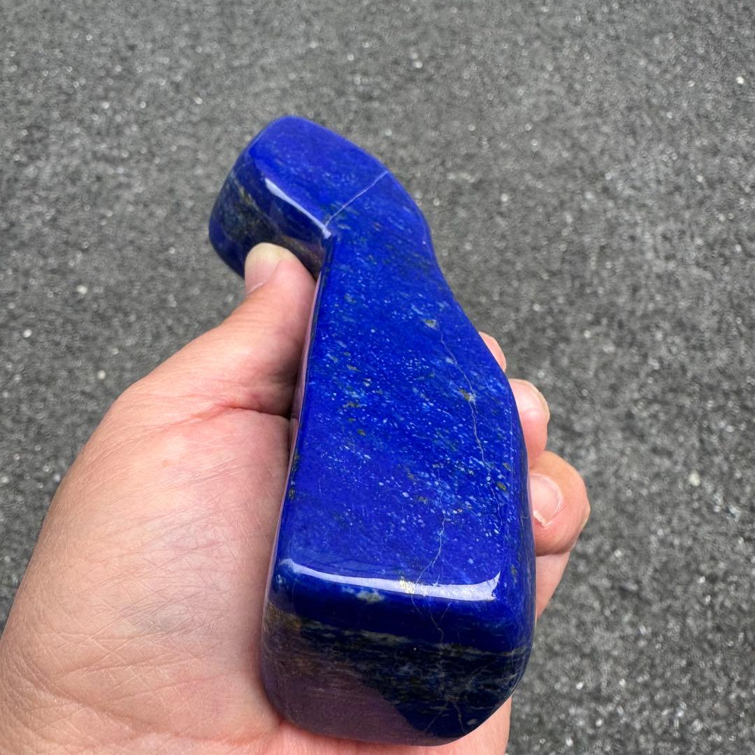 ☆ラピスラズリ☆5A☆厄除☆約557g☆アフガニスタン産☆天然無着色☆磨き原石