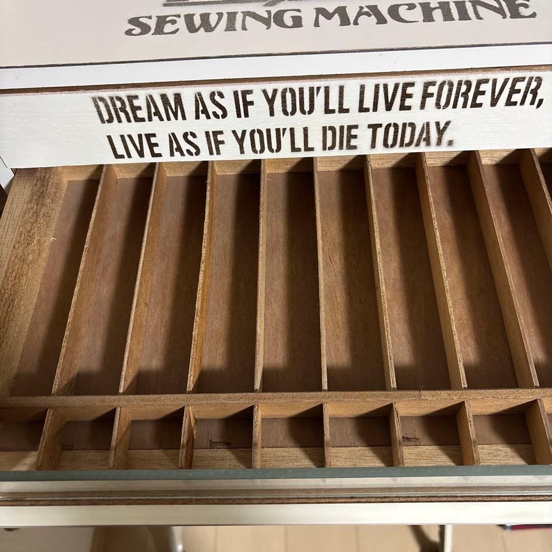 糸ケース　什器　アンティーク　レトロ