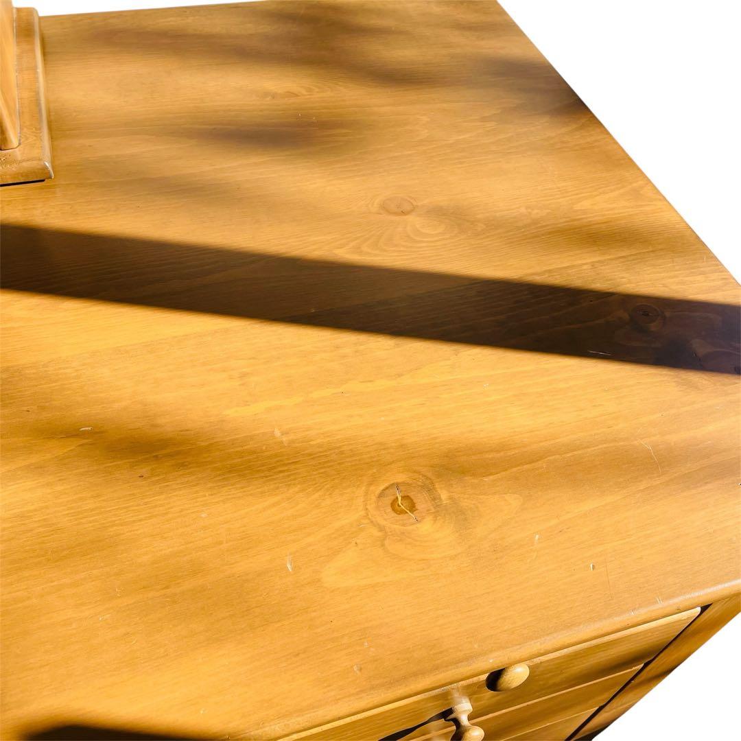 送料無料 enfant アンファン 学習机 書斎机 作業机 カントリー 家具