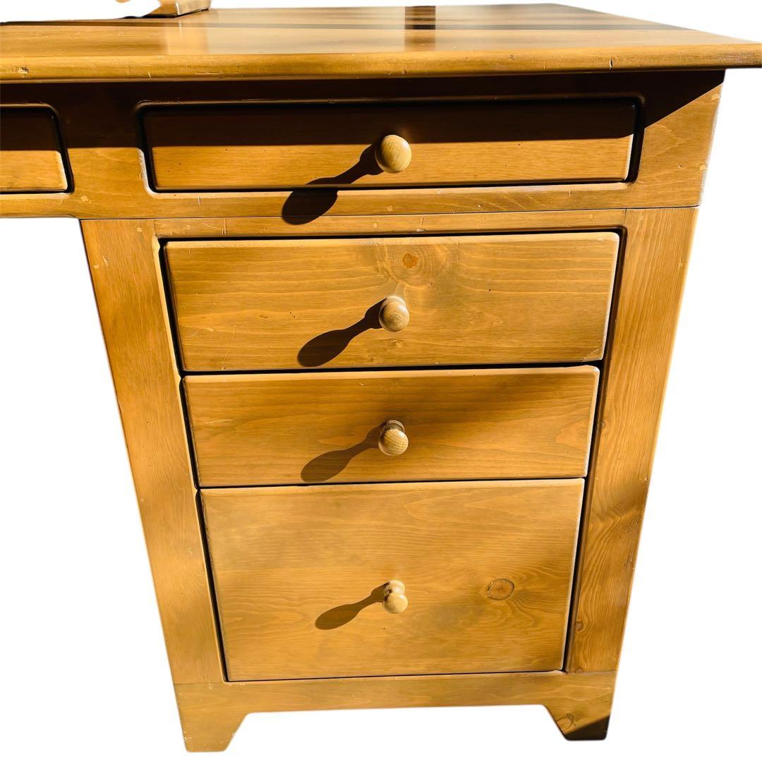 送料無料 enfant アンファン 学習机 書斎机 作業机 カントリー 家具