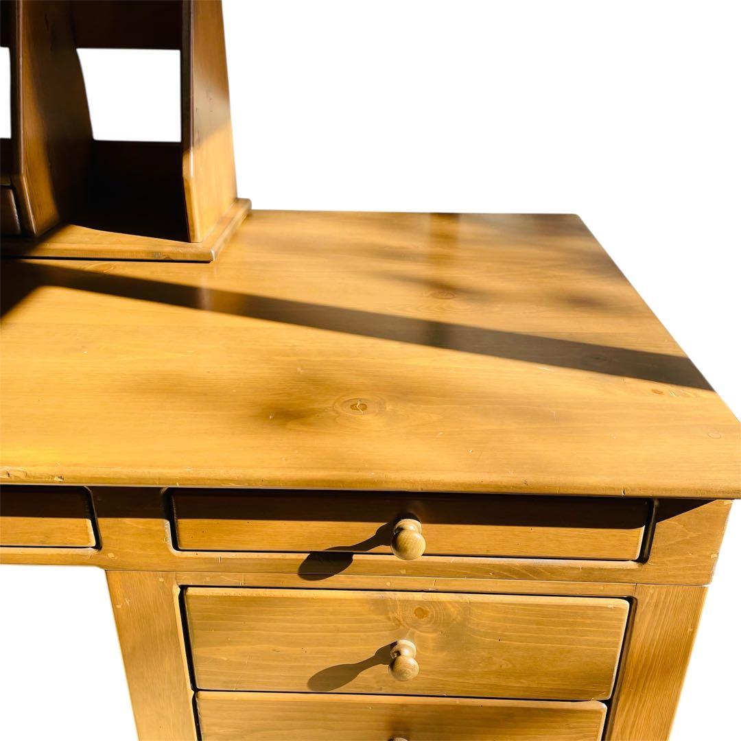 送料無料 enfant アンファン 学習机 書斎机 作業机 カントリー 家具