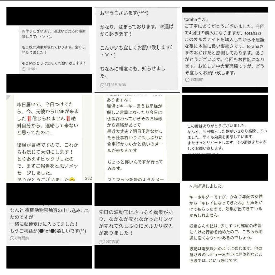 生命力UP☆宝珠オルゴナイト②（願い叶えるメモリーオイル封入）