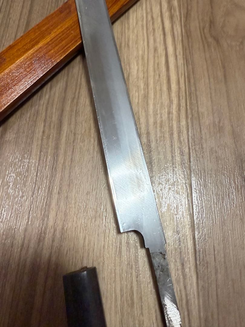 玄海正国　先丸　タコ引き　包丁　尺一　水焼本焼