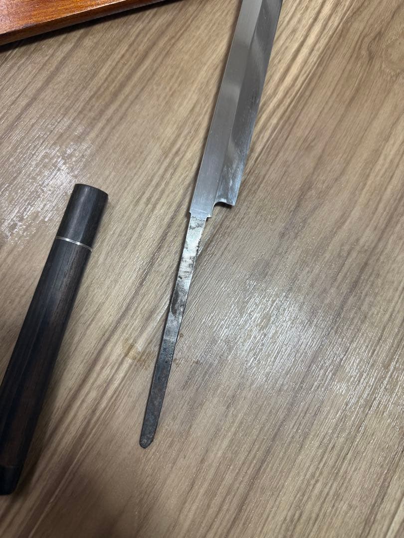 玄海正国　先丸　タコ引き　包丁　尺一　水焼本焼