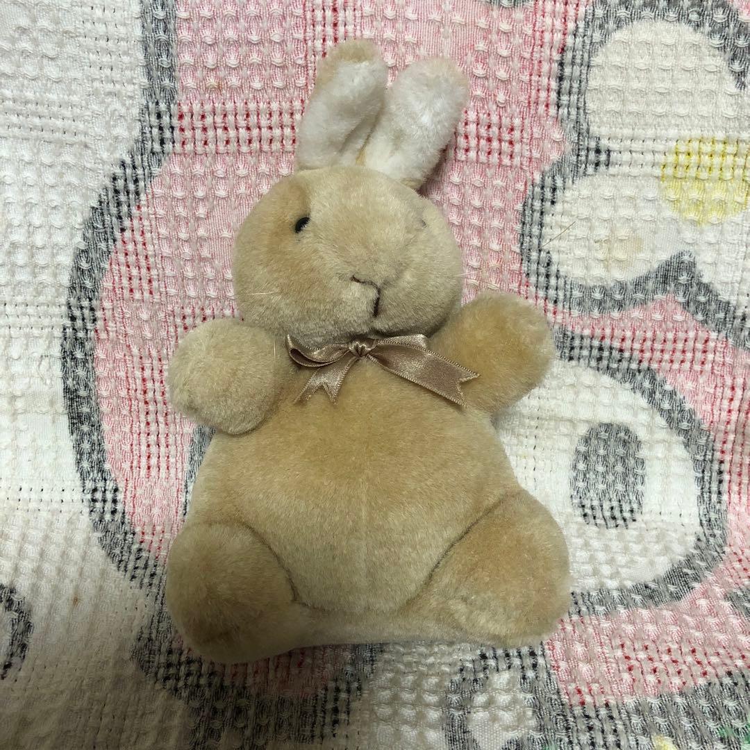 昭和レトロ MSP MEISEI KIGYO クマ＆ウサギ ぬいぐるみ 中古品 - メルカリ