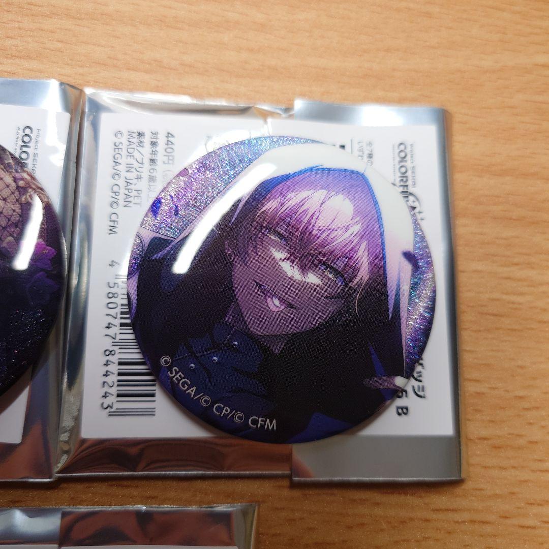 プロセカ グリッター缶バッジ 2周年 東雲彰人 初音ミク - メルカリ