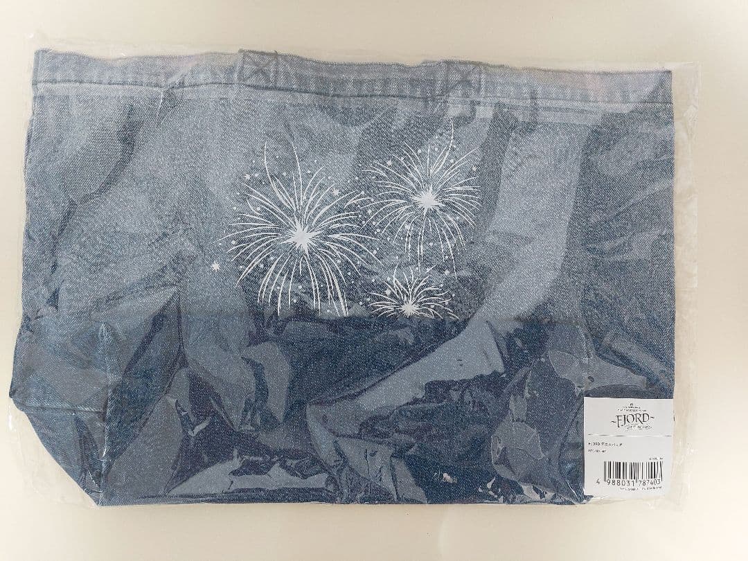 新品未開封 ミセスグリーンアップル FJORD デニムバッグ トート