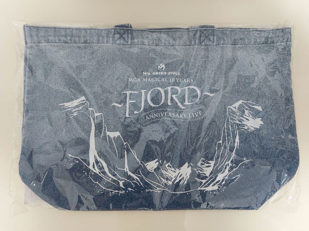 新品未開封 ミセスグリーンアップル FJORD デニムバッグ トート
