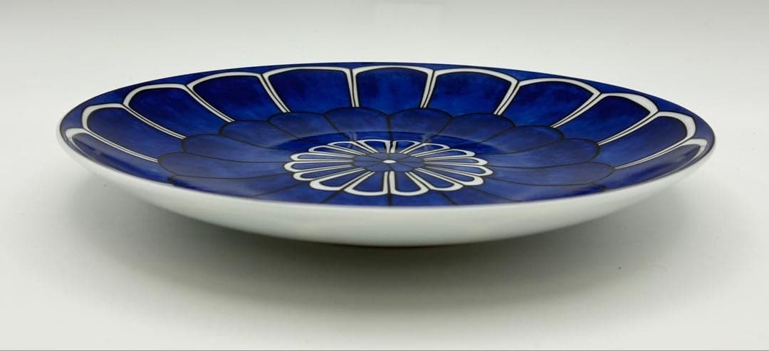 【未使用 希少】HERMES ブルーダイユール 16cm プレート 2枚