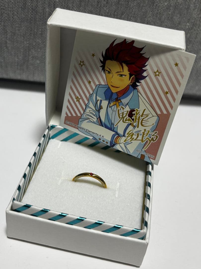 あんスタ 鬼龍紅郎 5th アニメイトリング（Premium/11号）一番アクセ