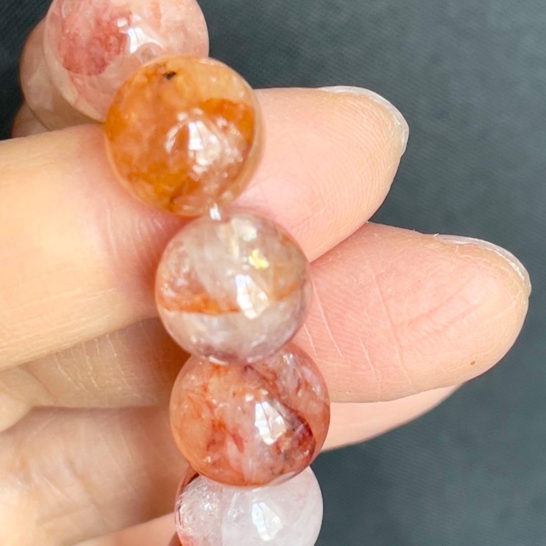 レインボー入り✨マニカランヒマラヤ水晶〜ミックスカラー