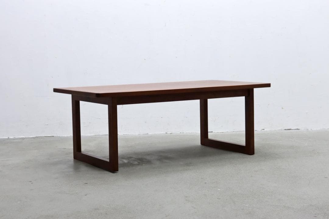 ヴィンテージ チーク材 センターテーブル ローテーブル レトロ 北欧デザイン