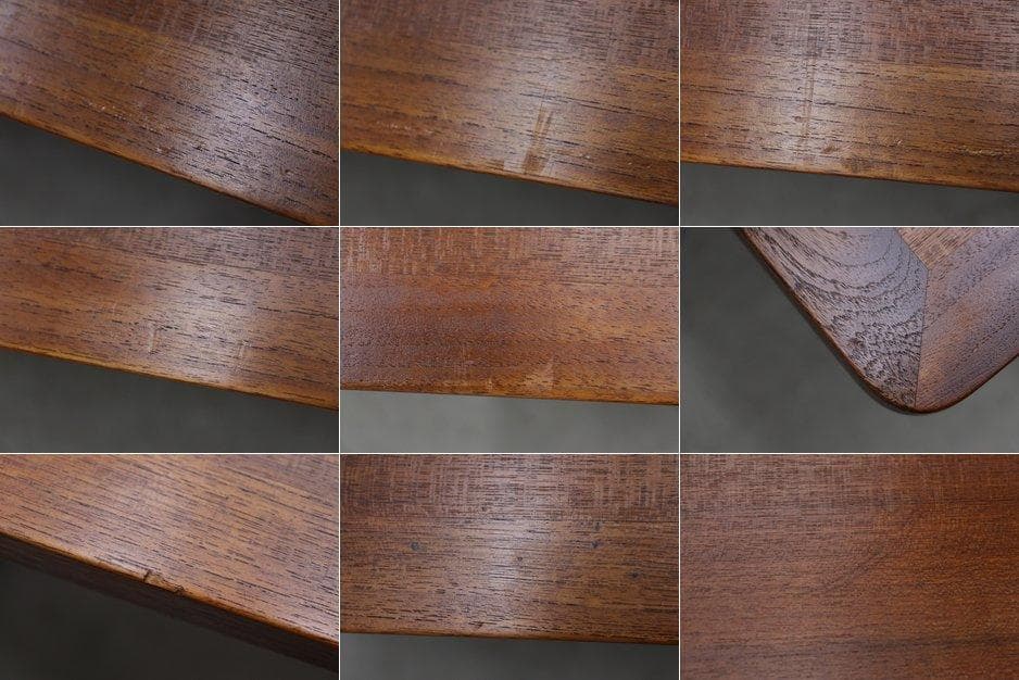 ヴィンテージ チーク材 センターテーブル ローテーブル レトロ 北欧デザイン