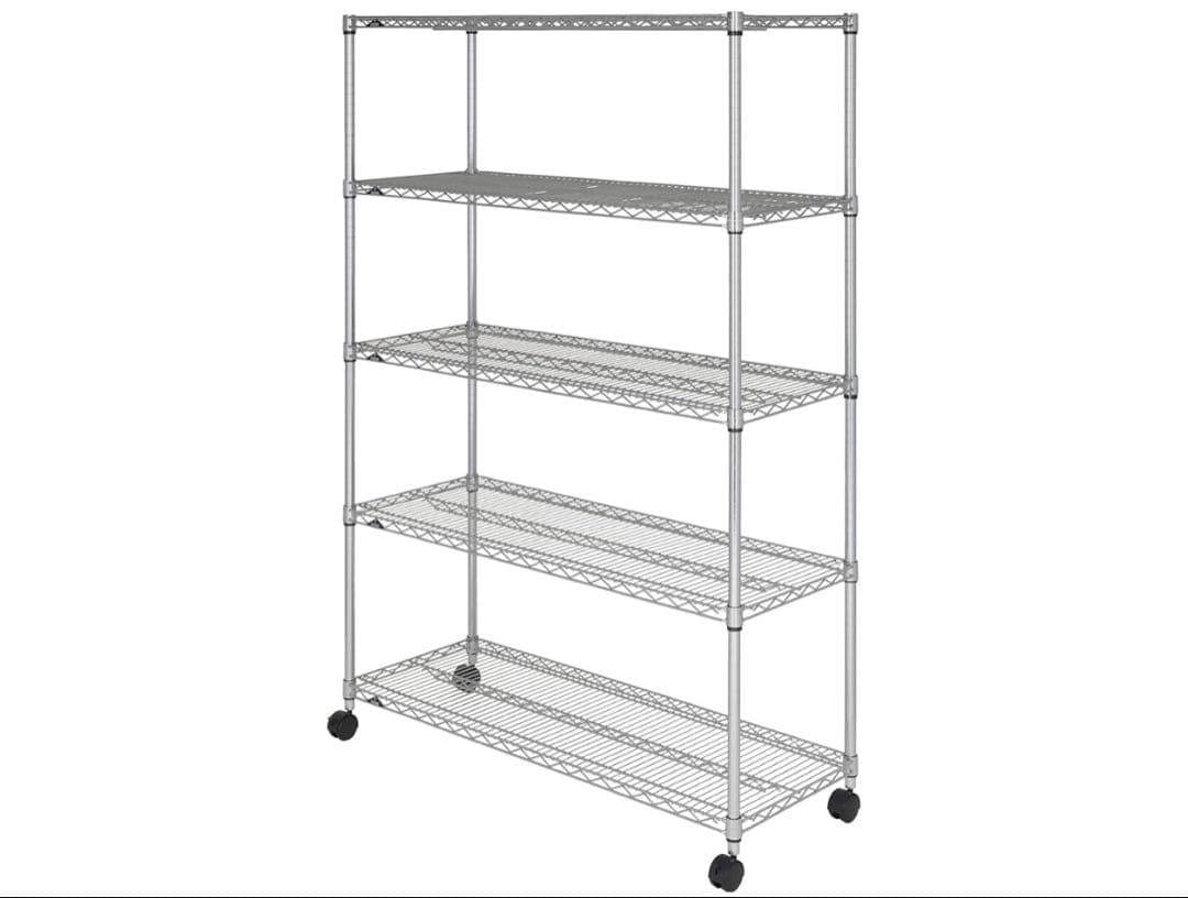 ドウシシャ ルミナス レギュラー ラック スチールラック 収納棚 幅120