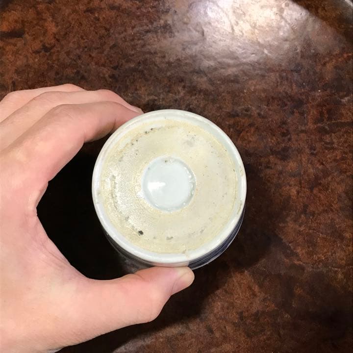 古伊万里 蕎麦猪口 富士山 松原 そばちょこ 古伊万里 変わり図 - メルカリ