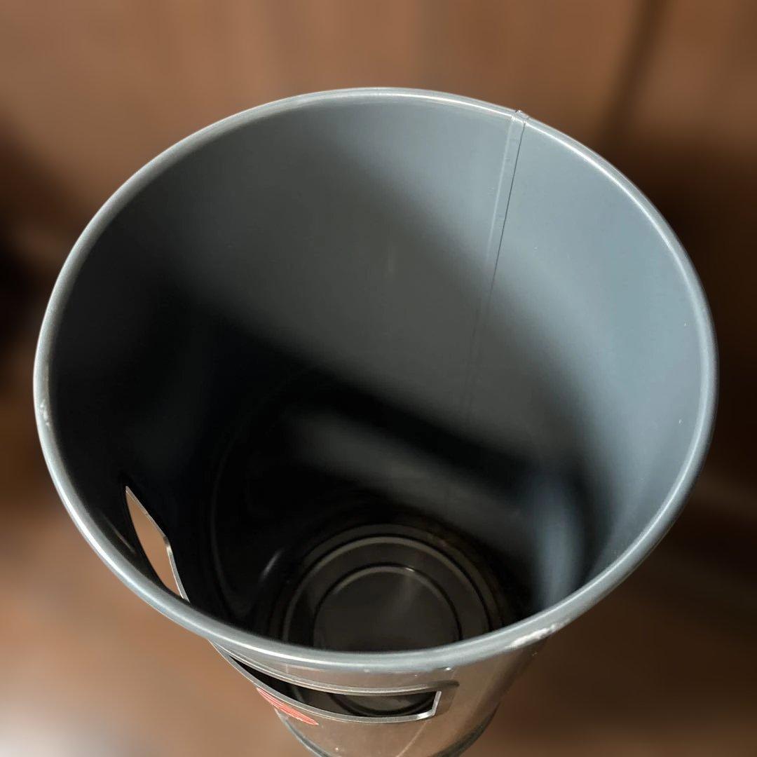 スモーキングスタンド Wesco Standascher 50L マットグレー