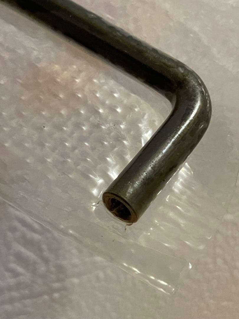 【新品・未開封】Toolbox 把手の金物 φ9 鉄 W150 7本