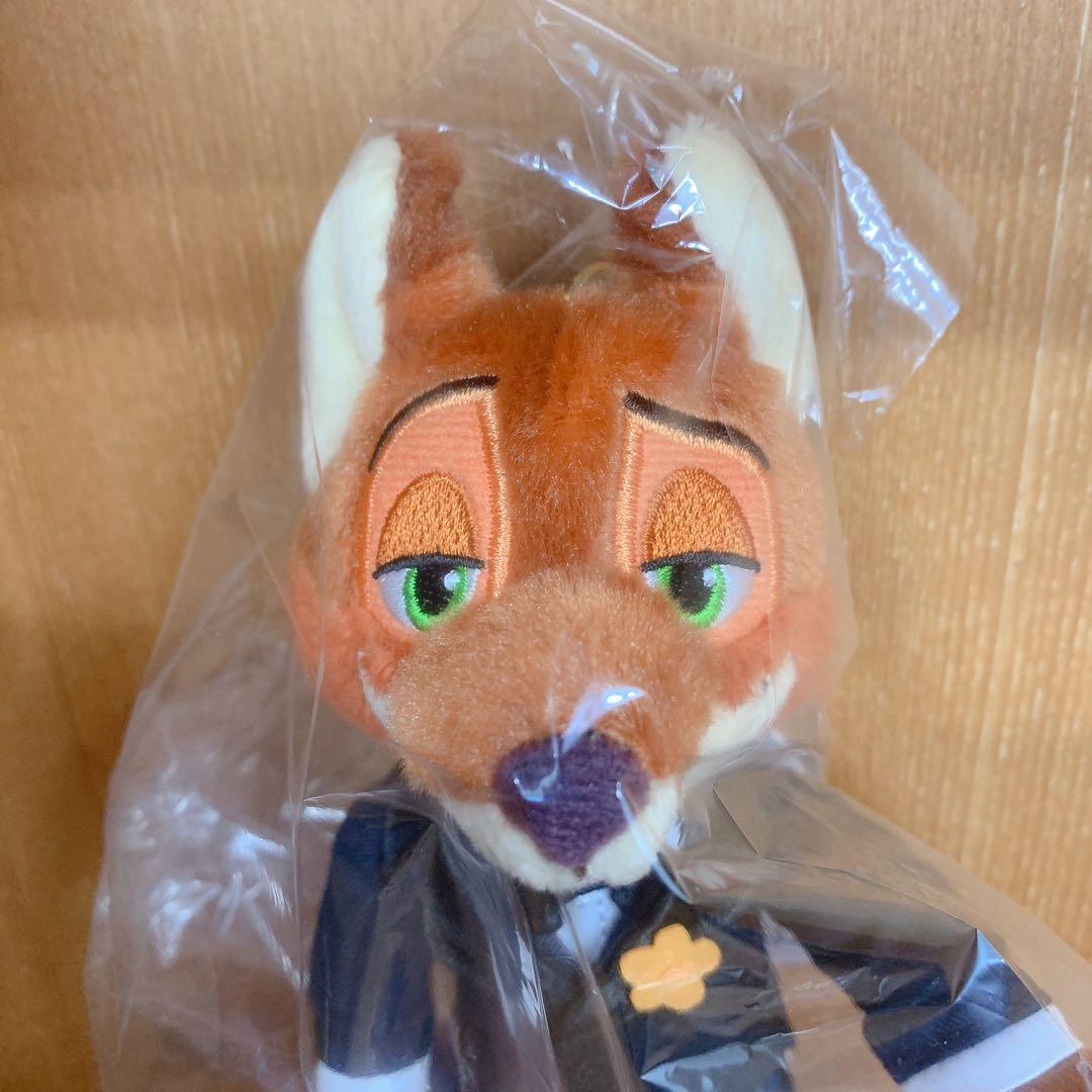 ニック・ワイルド ぬいぐるみ キーチェーン フォーマル ディズニー