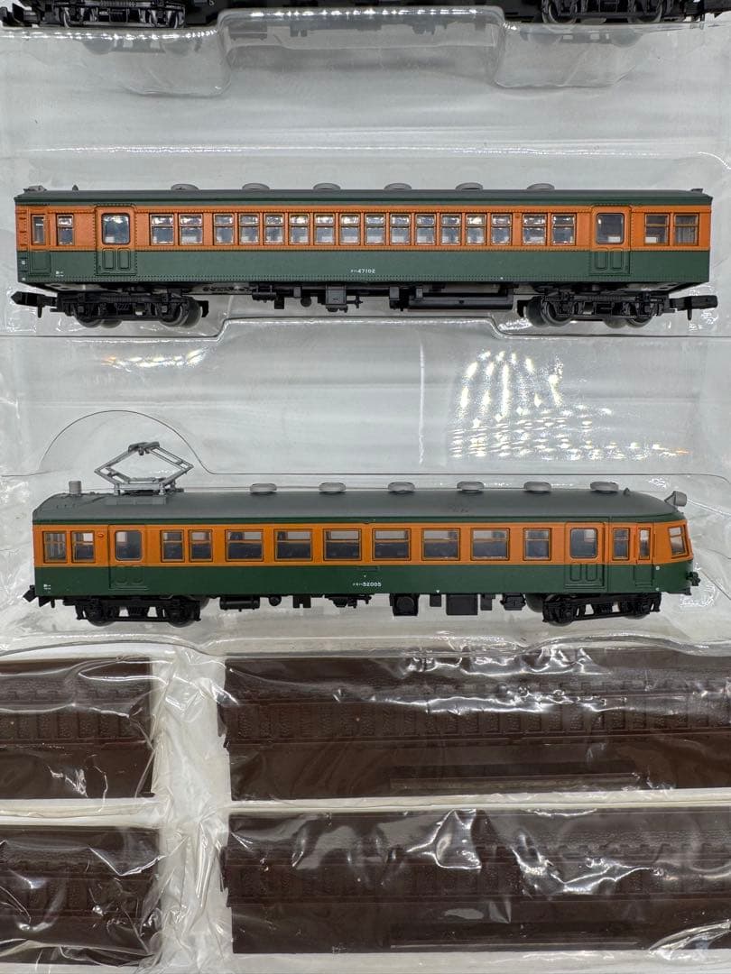 国鉄52系2次車飯田線 湘南色 4両セット TOMYTEC（管理No.B13）