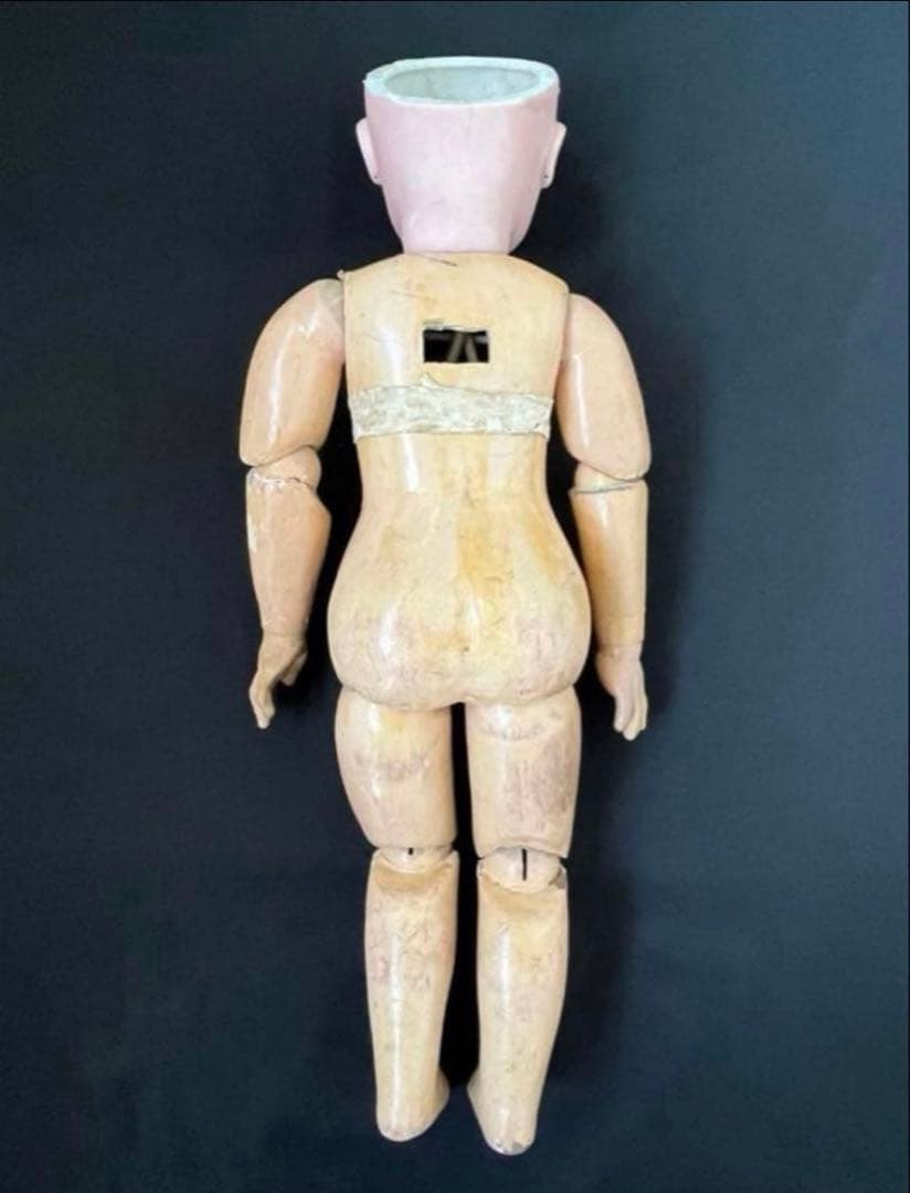 アンティークフレンチフランスビスクドールジュモー ドールレトロ陶器人形ドレス