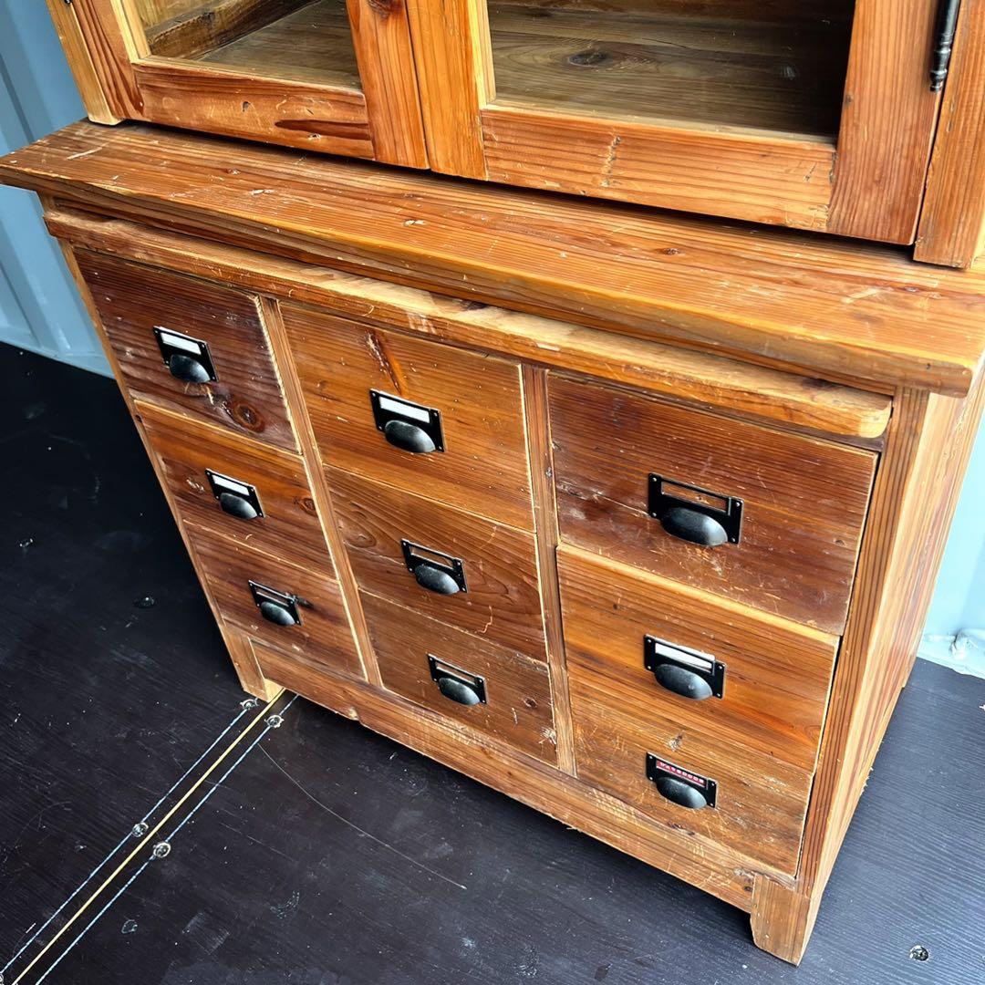 取付無料！関家具 クラッシュゲート 古材アンティーク風ナチュラルキッチンボード✨