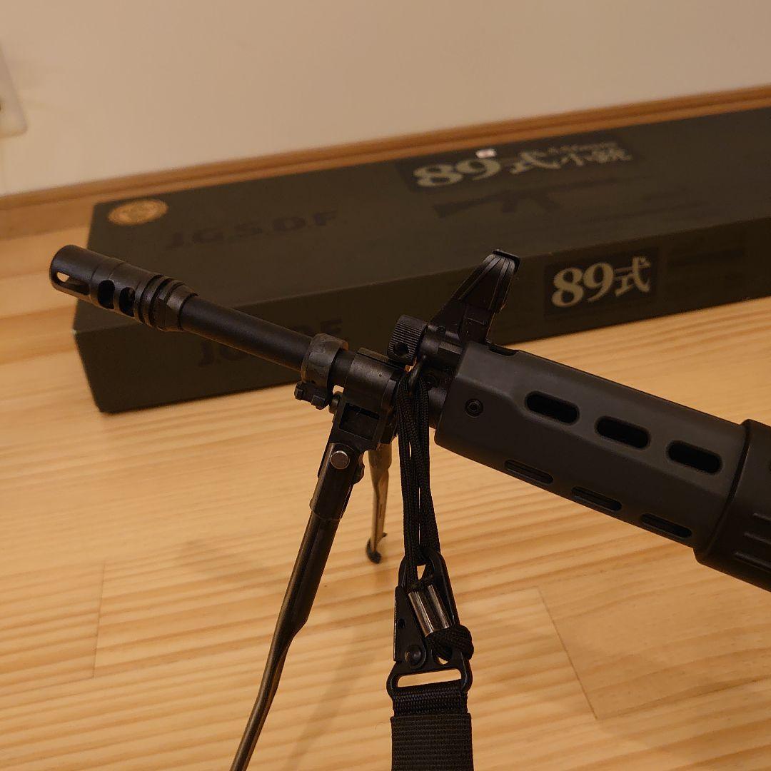 89式小銃 5.56mm 東京マルイ モデルガン 戦人3点ストラップ付き 自衛隊