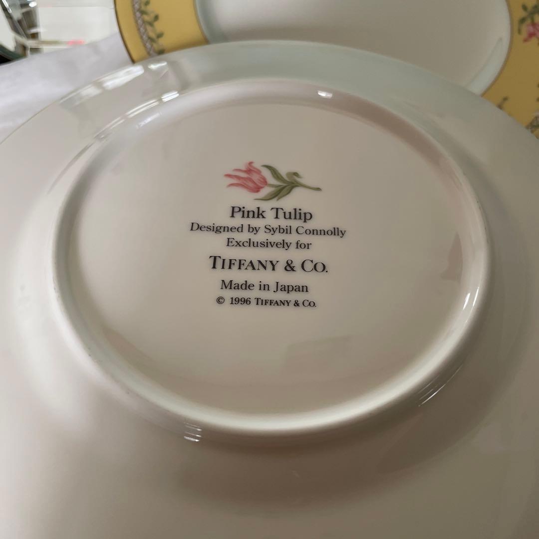 【未使用】ティファニー　チューリップ　ケーキ皿　サラダ　デザート皿