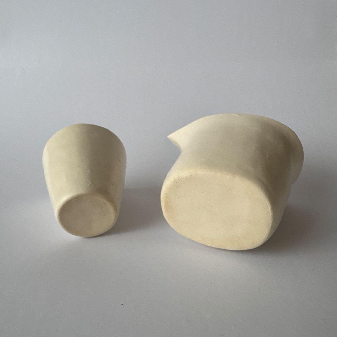 幸*家様 井山三希子さん　美品　片口ピッチャー　 （カップはおつけします。）