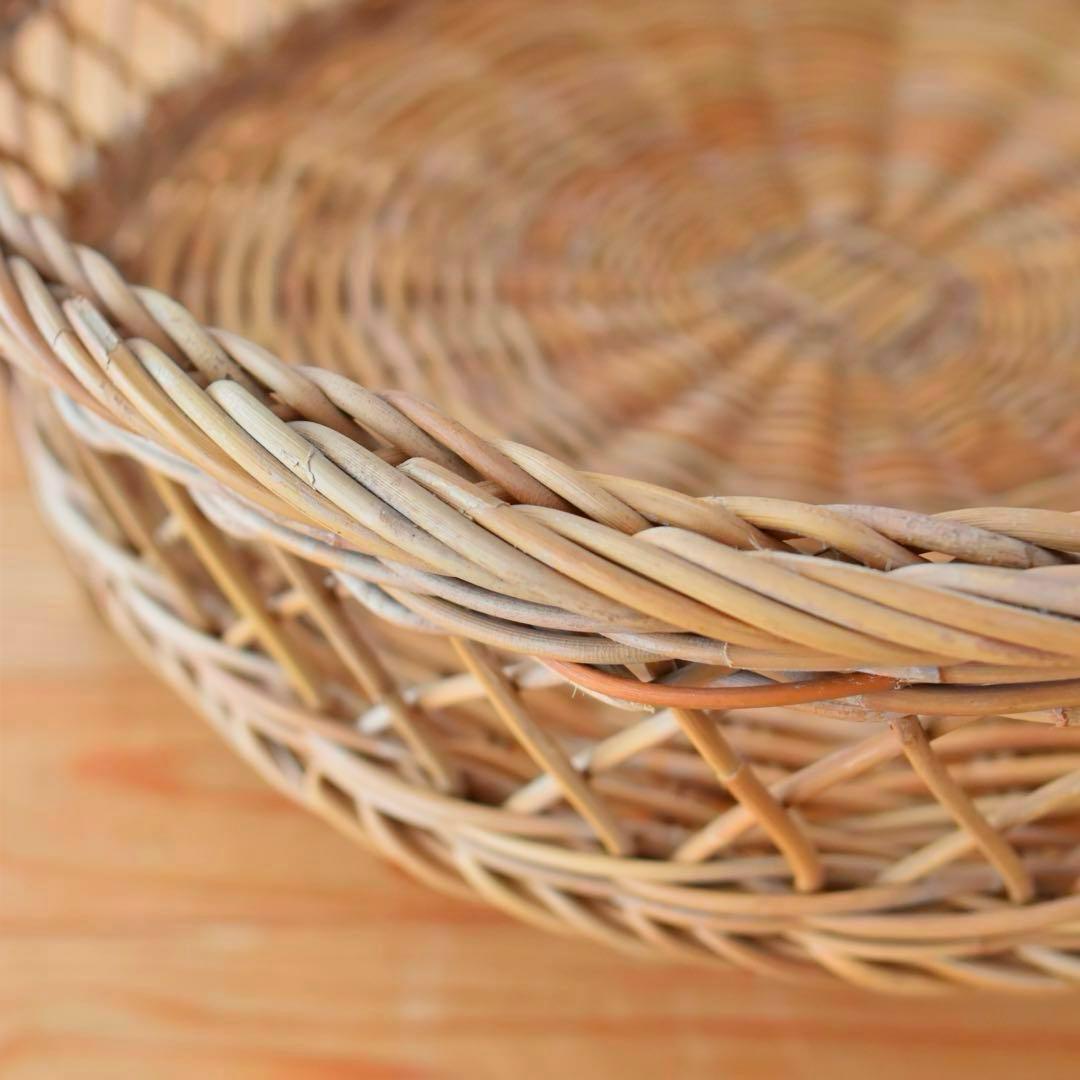 ランドリーバスケット　籐　ラタン　竹　バンブー