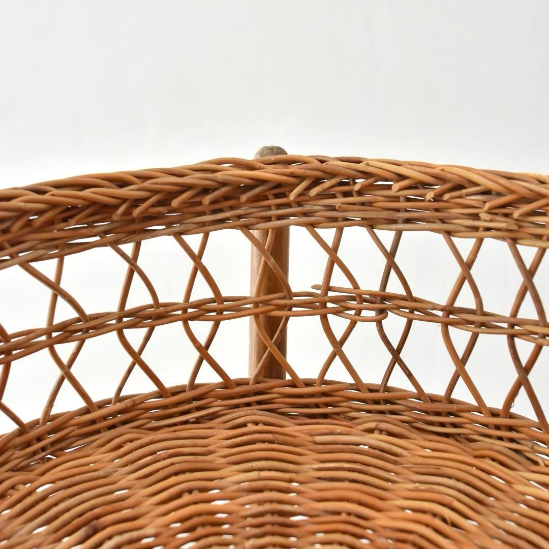ランドリーバスケット　籐　ラタン　竹　バンブー