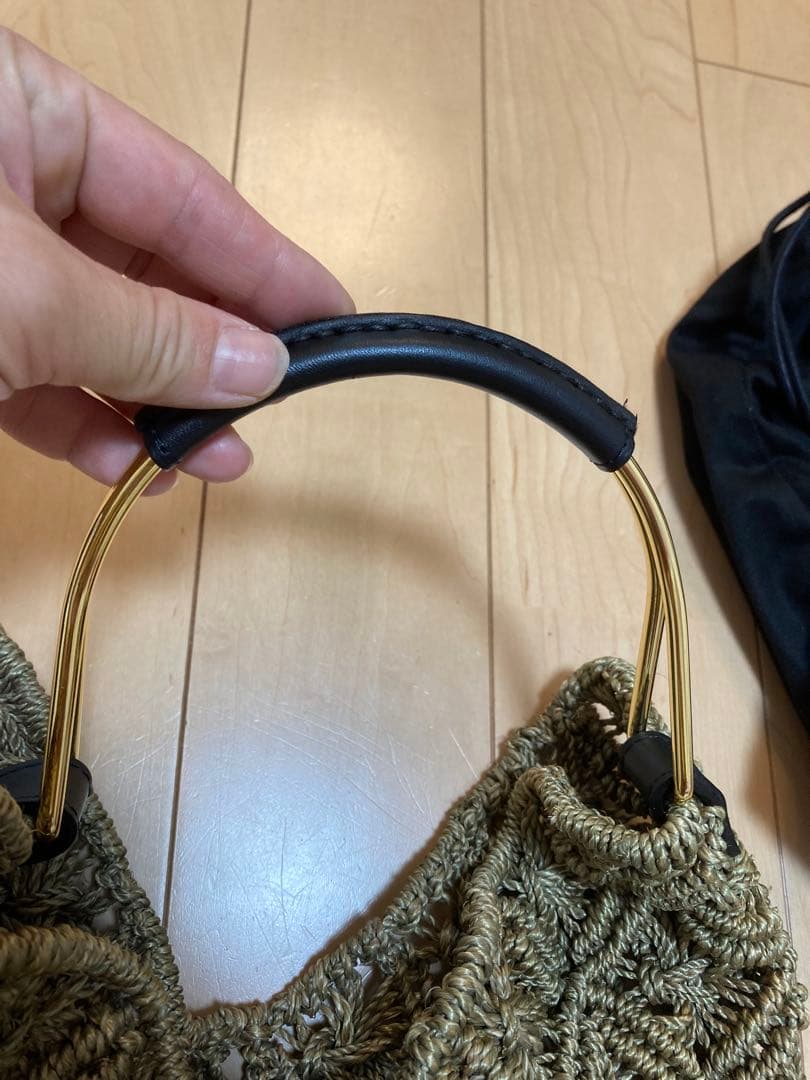 最終値下げ！ヴィオラロード　カゴバッグ