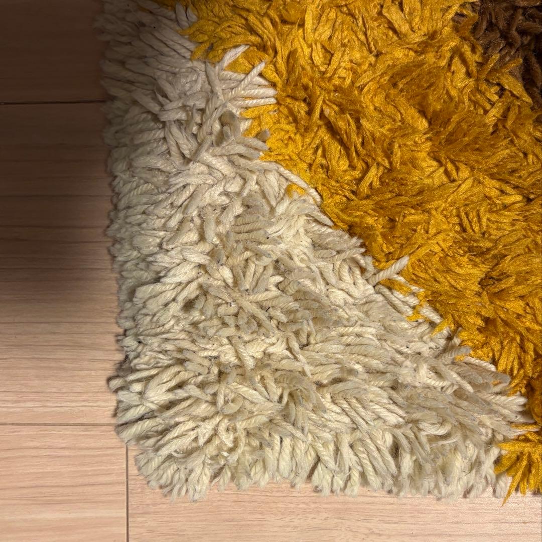 個人輸入ミッドセンチュリー ラグ160x215cm匿名配送 - メルカリ