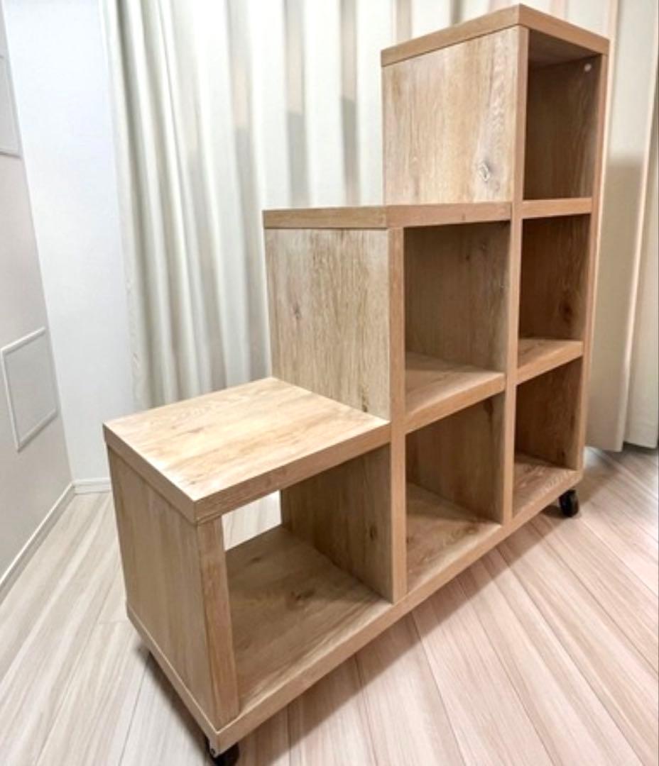 本棚　ラック　オープンラック　ウッドラック　オープンシェルフ　シェルフ　収納