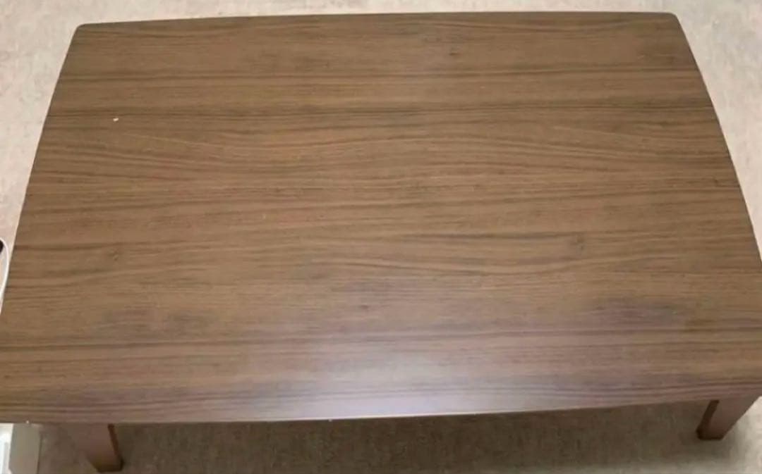 ニトリこたつテーブルリビングこたつ(アーチN 105 MBR)ローテーブル