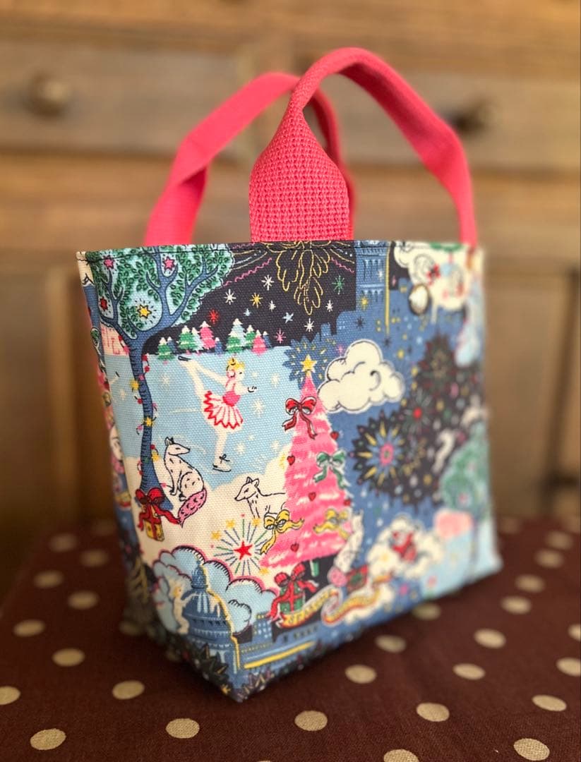 ラミネートトートバッグ☆キャスキッドソン