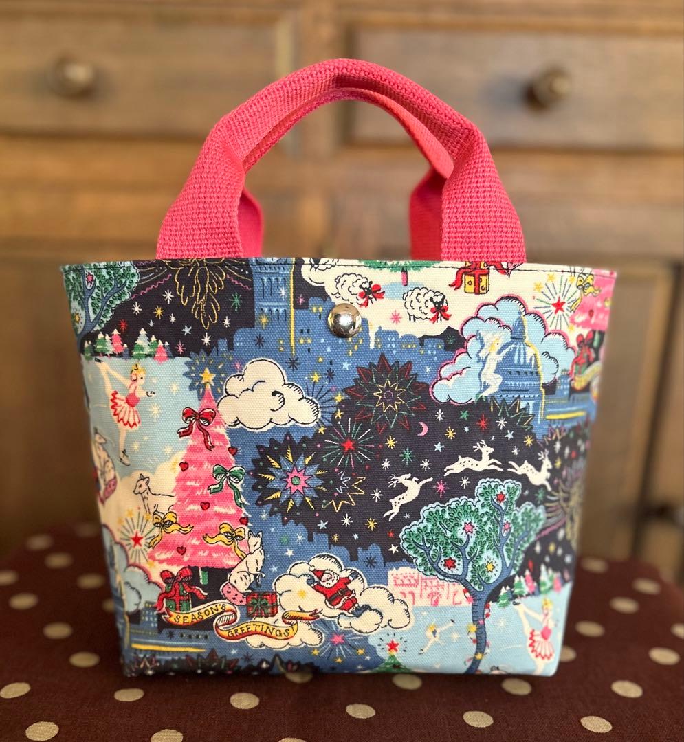 ラミネートトートバッグ☆キャスキッドソン